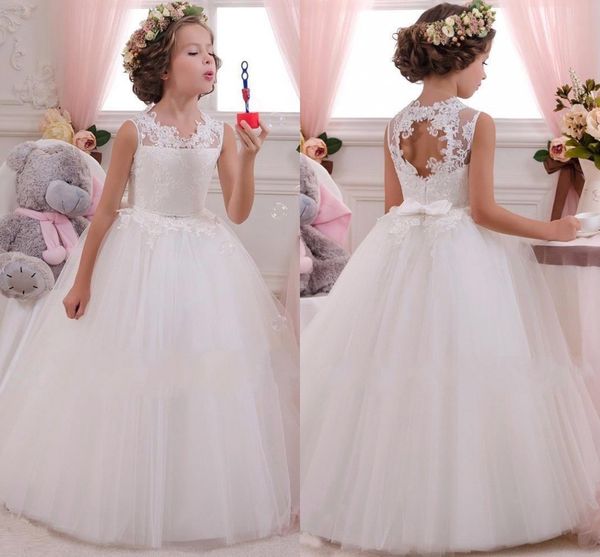 Lovey Holy Lace Princess Flower Girl Dresses 2019 Ball Gown First Communion Dresses For Girls Sleeveless Tulle Toddler Pageant Dresses 294
Lovey Holy Lace Princess Flower Girl Dresses 2019 Ball Gown First Communion Dresses For Girls Sleeveless Tulle Toddler Pageant Dresses 294