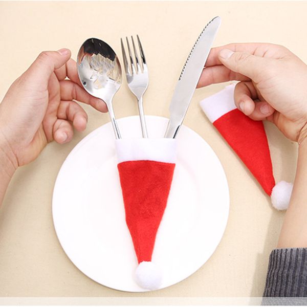 10pcs christmas decorative tableware knife fork set christmas hat storage tool home decoration supplies lovely
10pcs christmas decorative tableware knife fork set christmas hat storage tool home decoration supplies lovely