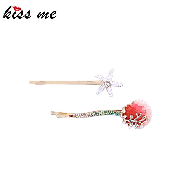 kissme shell starfish hairpins for women gifts ocean beach style multicolored enamel crystal acrylic pearl fashion hair jewelry, White;golden
kissme shell starfish hairpins for women gifts ocean beach style multicolored enamel crystal acrylic pearl fashion hair jewelry, White;golden