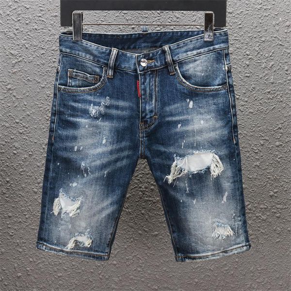 new shorts cotton straight fashion summer male short jeans soft and cdesigner shorts omfortable hole shorts jeans, Blue
new shorts cotton straight fashion summer male short jeans soft and cdesigner shorts omfortable hole shorts jeans, Blue