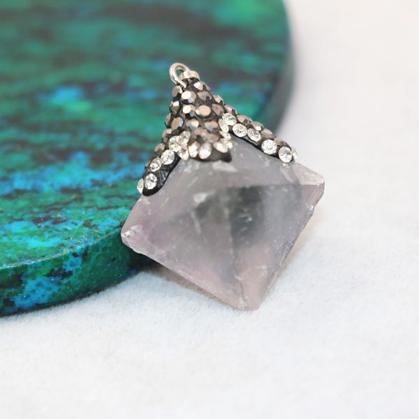 white natural crystal stone jades irregular drop pendant for women elegant gifts 21*33mm jewelry accessories b3037, Silver
white natural crystal stone jades irregular drop pendant for women elegant gifts 21*33mm jewelry accessories b3037, Silver