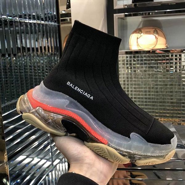 socks bootstriple-sairknitmidsock 19men and women fashion wild breathable running shoes crystal bottom fashion boots size 35-45, Black
socks bootstriple-sairknitmidsock 19men and women fashion wild breathable running shoes crystal bottom fashion boots size 35-45, Black