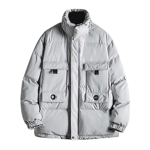 casaco jaqueta masculino chaqueta hombre coat men's winter pure color cotton thickening warm cotton clothing padded coat, Black
casaco jaqueta masculino chaqueta hombre coat men's winter pure color cotton thickening warm cotton clothing padded coat, Black