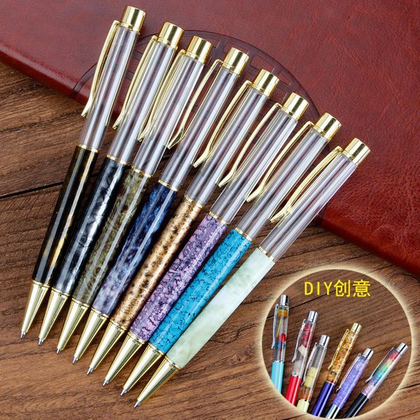 DIY Gift Pen Empty Barrel Ballpoint Pen Marbling Imitation Jade Japan Korea Popular Black Blue Ink WJ060
DIY Gift Pen Empty Barrel Ballpoint Pen Marbling Imitation Jade Japan Korea Popular Black Blue Ink WJ060