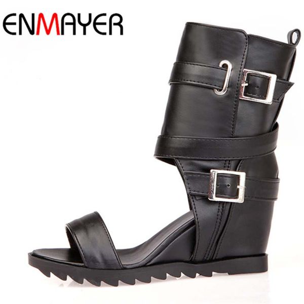 ankle boots for women new big size34-43 open toe soft leather new 2016 wedges fashion summer boots black white motorcycle
ankle boots for women new big size34-43 open toe soft leather new 2016 wedges fashion summer boots black white motorcycle