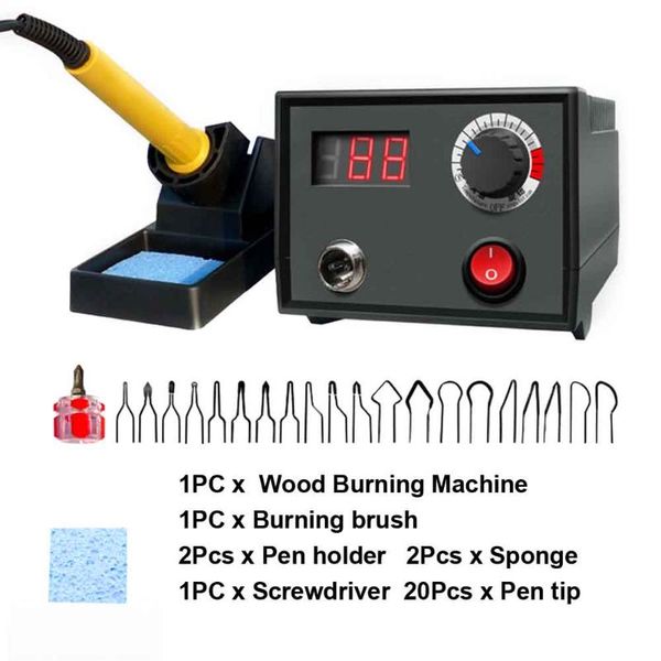 wood burning machine kit with screw digital display adjustable temperature leather multifunction engraver draw pyrography tools
wood burning machine kit with screw digital display adjustable temperature leather multifunction engraver draw pyrography tools