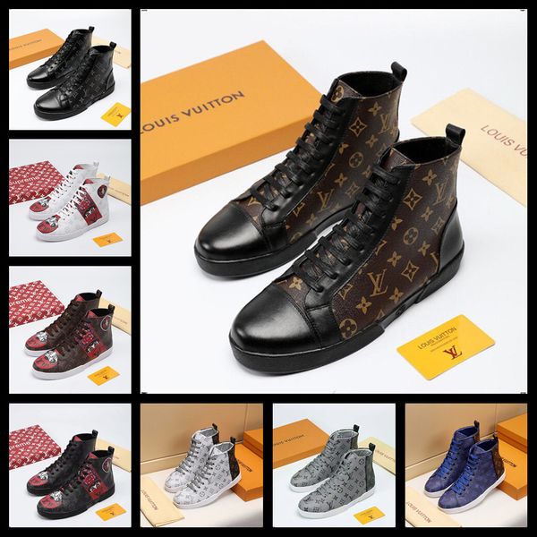 19ss 2019 autumn new men vulcanized shoes high sneakers platform walking casual flats lace-up men's shoes masculinas, Black
19ss 2019 autumn new men vulcanized shoes high sneakers platform walking casual flats lace-up men's shoes masculinas, Black
