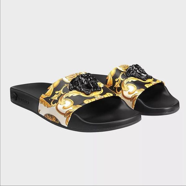 Палаццо Медуза Горки для бассейна с тисненой головой Медузы Резиновые слипоны Ре