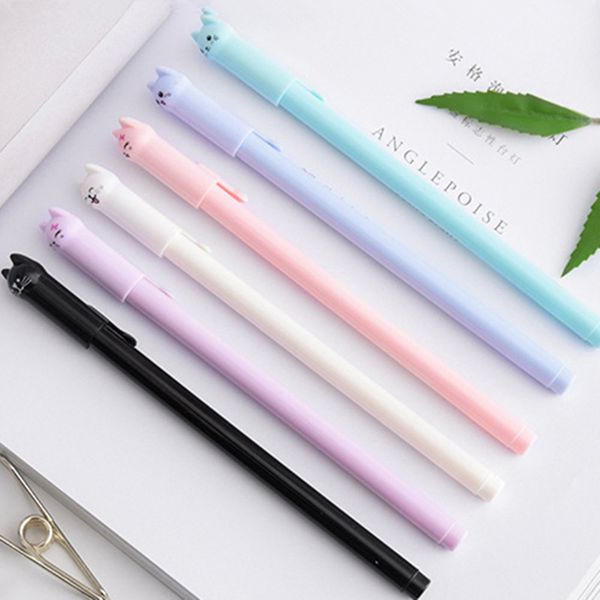 ballpoint pen cute cat pattern school office stationery supplies black black ink 0.5mm pen refill, Blue;orange
ballpoint pen cute cat pattern school office stationery supplies black black ink 0.5mm pen refill, Blue;orange