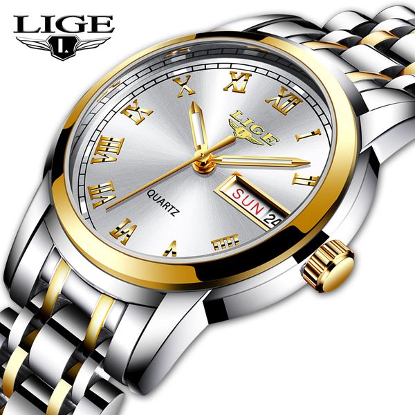 lige ladies watch fashion creative rose gold women business wrist watches waterproof clock 2020, Slivery;brown
lige ladies watch fashion creative rose gold women business wrist watches waterproof clock 2020, Slivery;brown