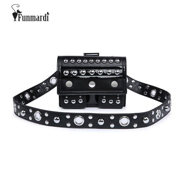 funmardi fashion rivet waist bags for women belt bag female pu leather crossbody bags shoulder small phone women's wlam0170
funmardi fashion rivet waist bags for women belt bag female pu leather crossbody bags shoulder small phone women's wlam0170