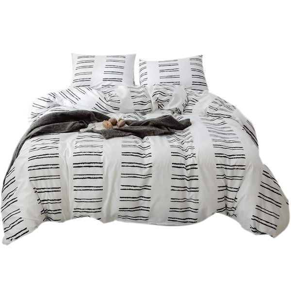 3-piece duvet cover pillowcase set, soft and breathable duvet cover bedding home textile with pillowcase
3-piece duvet cover pillowcase set, soft and breathable duvet cover bedding home textile with pillowcase