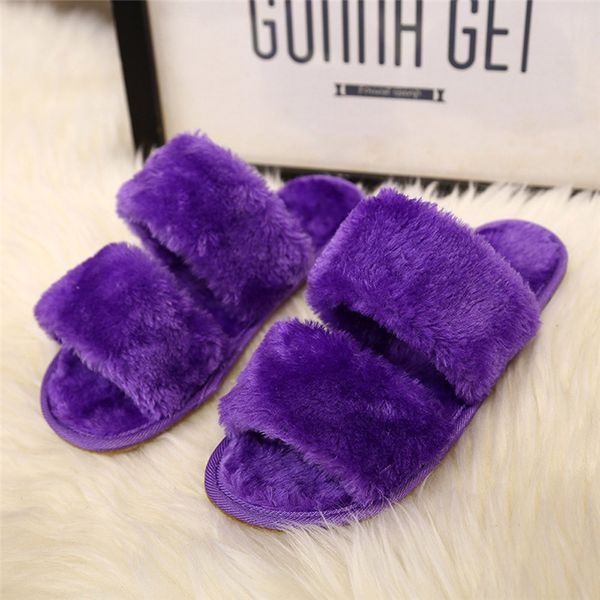 women home slippers winter warm shoes women slip on flats slides female faux fur slippers house shoe bedroom floor slipper a40, Black
women home slippers winter warm shoes women slip on flats slides female faux fur slippers house shoe bedroom floor slipper a40, Black