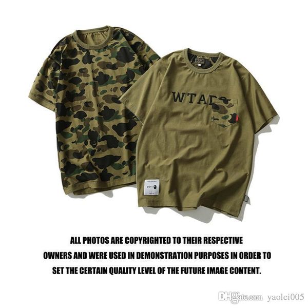 cotton t-shirt new designer ape tide brand joint cooperation models double-sided camouflage casual fashion luxury hip-hop short sleeve, White;black
cotton t-shirt new designer ape tide brand joint cooperation models double-sided camouflage casual fashion luxury hip-hop short sleeve, White;black
