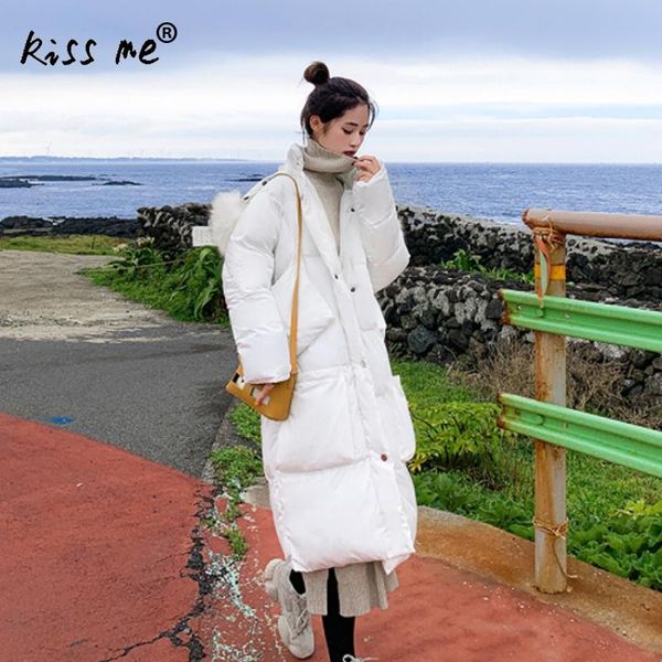 women outdoor down coat solid hooded overcoat sweet casual loose down jacket female thermal warm windproof parkas cotton clothes, Blue;black
women outdoor down coat solid hooded overcoat sweet casual loose down jacket female thermal warm windproof parkas cotton clothes, Blue;black