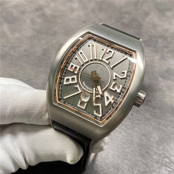 gf factory the highest quality designer watch automatic mechanical movement 54*42*15mm3d 3d literally leather watchband bottom rubber brand, Slivery;brown
gf factory the highest quality designer watch automatic mechanical movement 54*42*15mm3d 3d literally leather watchband bottom rubber brand, Slivery;brown