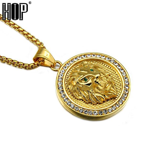 hip hop men gold color titanium stainless steel cz cubic zirconia lion head pendants necklaces for men jewelry, Silver
hip hop men gold color titanium stainless steel cz cubic zirconia lion head pendants necklaces for men jewelry, Silver