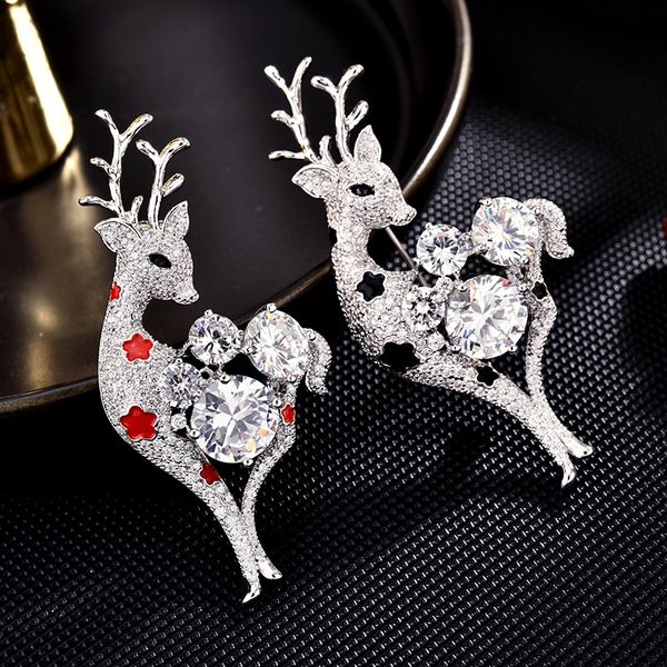 rhinestone christmas pins badge brooches for women fashion crystal enamel pins cute deer brooch jewelry accessories gift, Gray
rhinestone christmas pins badge brooches for women fashion crystal enamel pins cute deer brooch jewelry accessories gift, Gray