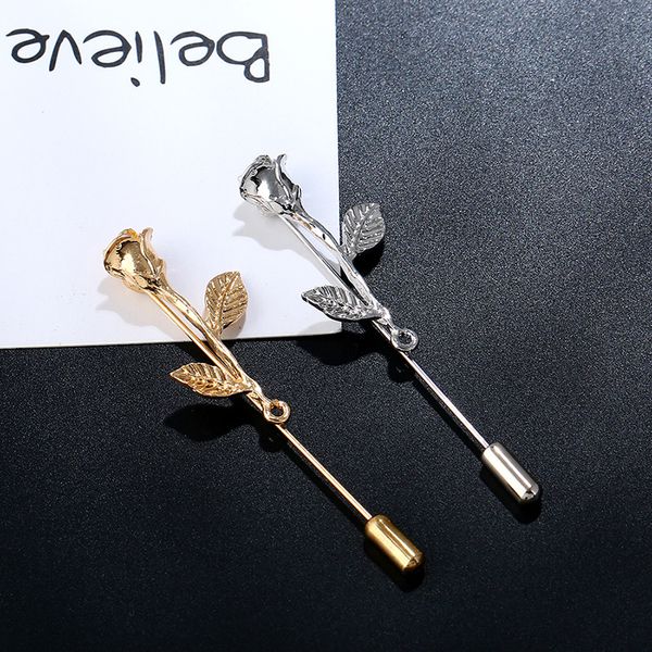 10 pcs/lot rose flower brooches for women men gold silver banquet party broohes pin dress suit clothes summer accessories, Gray
10 pcs/lot rose flower brooches for women men gold silver banquet party broohes pin dress suit clothes summer accessories, Gray