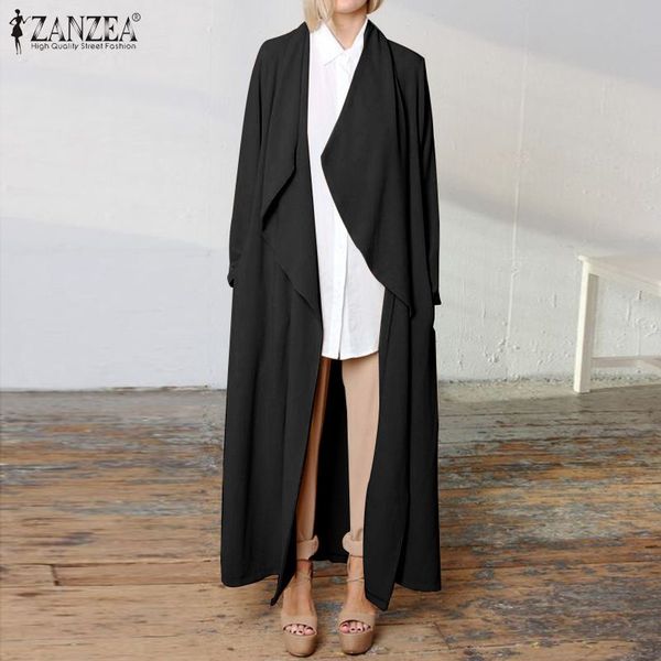 2019 autumn fashion women casual solid jackets zanzea women long coats thicken long cardigan outwear sleeve lady overcoats, Black;brown
2019 autumn fashion women casual solid jackets zanzea women long coats thicken long cardigan outwear sleeve lady overcoats, Black;brown