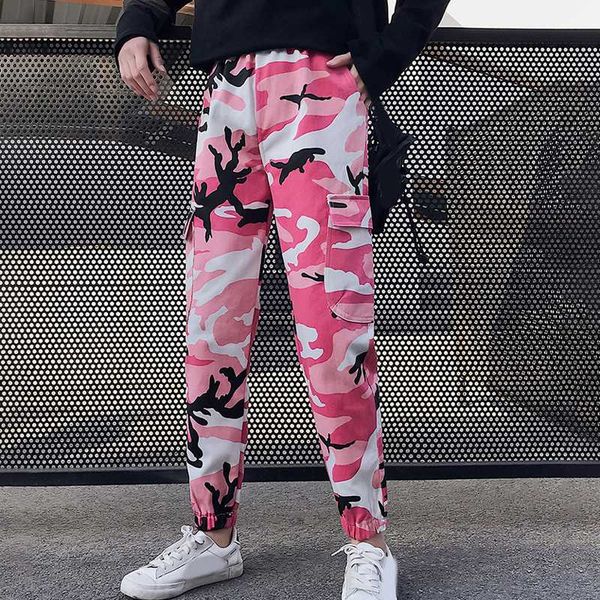 women plus size pants casual sports cargo bottoms workout hip hop camouflage elastic high waist jogger sweatpants, Black
women plus size pants casual sports cargo bottoms workout hip hop camouflage elastic high waist jogger sweatpants, Black