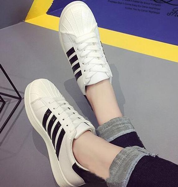 spring men women couples shell head classic sports leisure small white shoes men and women shell head board shoes l03, Black
spring men women couples shell head classic sports leisure small white shoes men and women shell head board shoes l03, Black