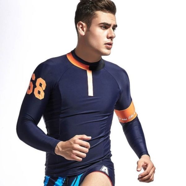 uv protection rash guard men long sleeve swimwear swim shirt lycra rashguard man surf clothes sport swimming diving sailing wear
uv protection rash guard men long sleeve swimwear swim shirt lycra rashguard man surf clothes sport swimming diving sailing wear