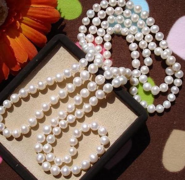 real pearls, freshwater pearl necklace jewelry in nice quality 120/160/200/260cm long, Silver
real pearls, freshwater pearl necklace jewelry in nice quality 120/160/200/260cm long, Silver