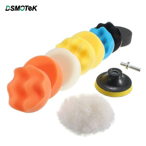 dsmotek 3inch car polishing sponge 11pcs/lot 80mm buffing pad for vw car polisher kit with drill adapter buffing accessories
dsmotek 3inch car polishing sponge 11pcs/lot 80mm buffing pad for vw car polisher kit with drill adapter buffing accessories
