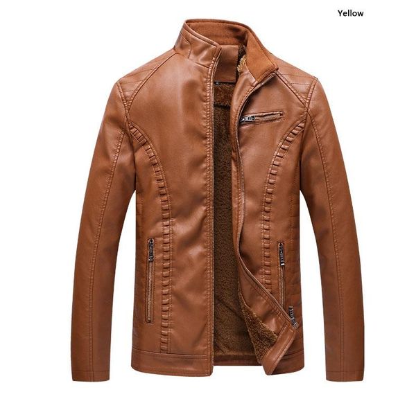 mens leather clothing motorcycle leathe slim jacket mens designer jackets plus velvet warm leather pu leather jacket, Black
mens leather clothing motorcycle leathe slim jacket mens designer jackets plus velvet warm leather pu leather jacket, Black