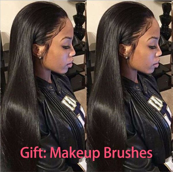 lace front wigs women black long straight synthetic wigs with baby hair soft durable swiss lace 14''-26
lace front wigs women black long straight synthetic wigs with baby hair soft durable swiss lace 14''-26