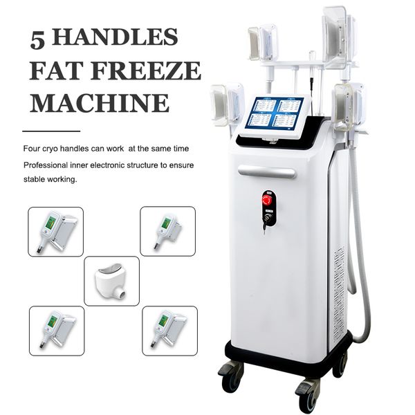 amazing 5 handles cryolipolysis body shaping system cryo machine for anti cellulite fat e treatment lipo fat removal reduction
amazing 5 handles cryolipolysis body shaping system cryo machine for anti cellulite fat e treatment lipo fat removal reduction