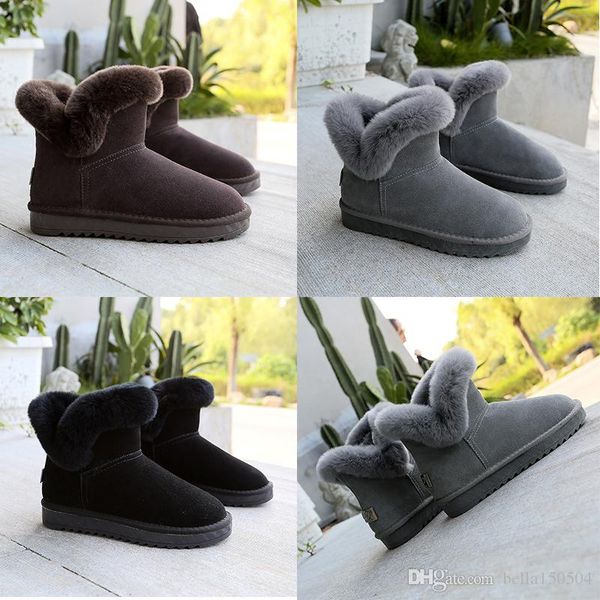 snow boots winter real leather women australia classic ankle boots fur black grey brown womens girl shoes casual shoes big size
snow boots winter real leather women australia classic ankle boots fur black grey brown womens girl shoes casual shoes big size