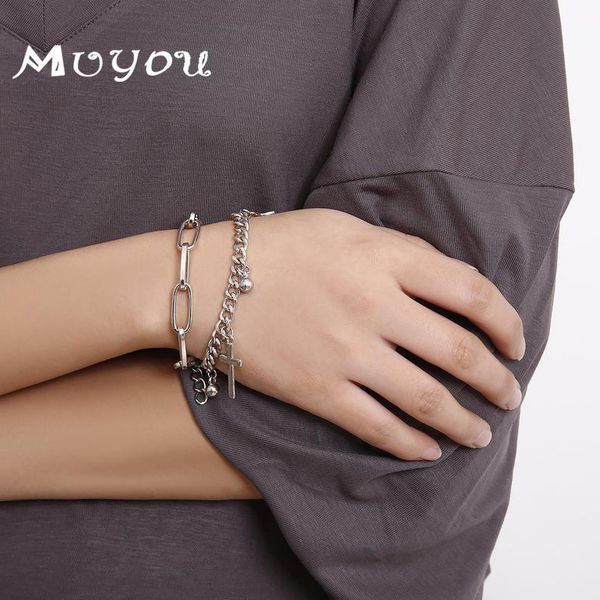 cool cross bracelet punk chunky pendant bracelet female vintage fashion parts, Golden;silver
cool cross bracelet punk chunky pendant bracelet female vintage fashion parts, Golden;silver