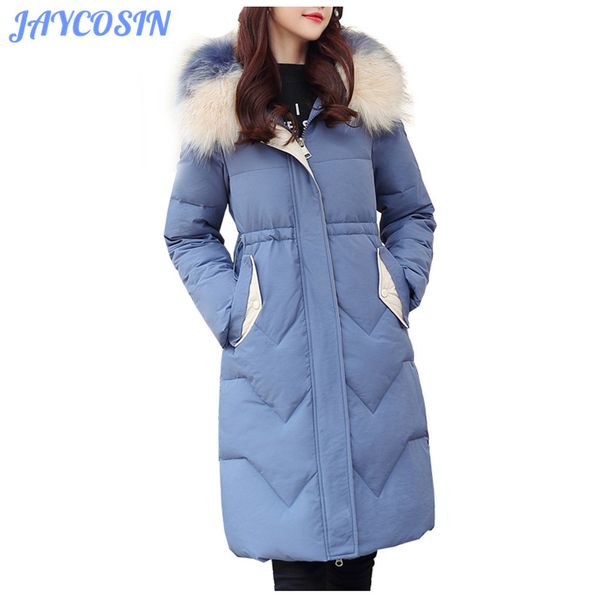 jaycosin winter coat women plus size striped fur collar cotton parkas hooded coat fashion long sleeves thick long overcoat 903, Tan;black
jaycosin winter coat women plus size striped fur collar cotton parkas hooded coat fashion long sleeves thick long overcoat 903, Tan;black