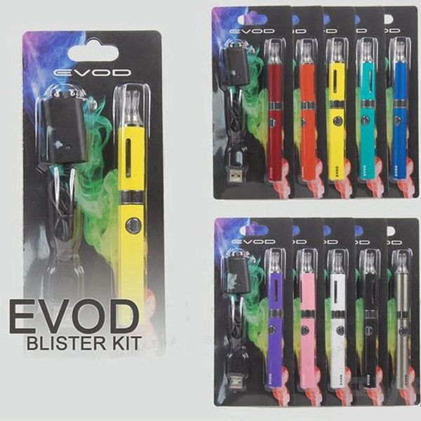 

Evod MT3 блистер стартер комплект с Ecigs 650mAh 900mAh 1100mAH батареи evod MT3 Испаритель Атомайзер бак Vape ручки стартера комплекты