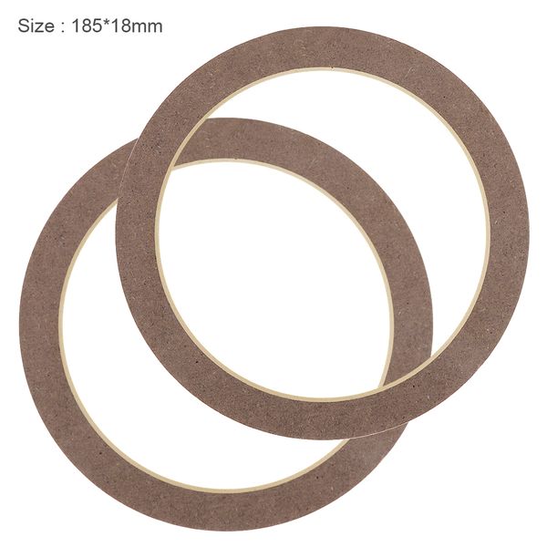 

6.5" inch car speaker pad horn pad waterproof quakeproof plastic rubber gasket for cars