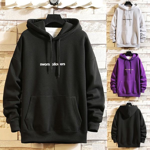 men's casual fashion letter printing hoodie long sleeves sport sweatershirt, White;black
men's casual fashion letter printing hoodie long sleeves sport sweatershirt, White;black