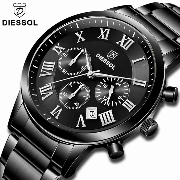 diessol mens watches top fashion quartz watch men full steel sport quartz-watch watches relogio masculino, Slivery;brown
diessol mens watches top fashion quartz watch men full steel sport quartz-watch watches relogio masculino, Slivery;brown