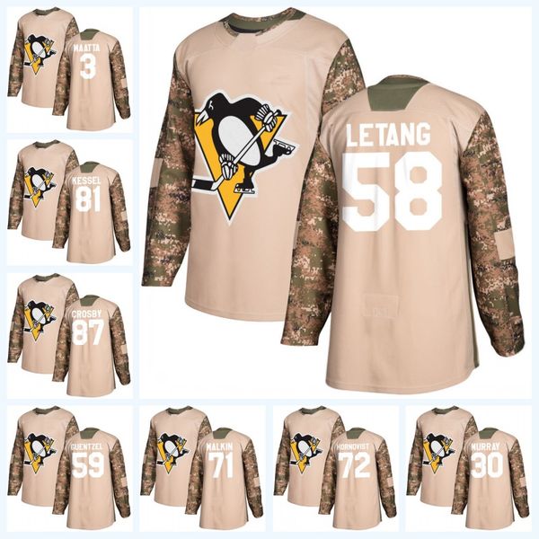 Youth 58 Kris Letang Pittsburgh Penguins Camo Veterans Day 87 Sidney Crosby 59 Jake Guentzel 71 Evgeni Malkin 72 Patric Hornqvist Jersey
Youth 58 Kris Letang Pittsburgh Penguins Camo Veterans Day 87 Sidney Crosby 59 Jake Guentzel 71 Evgeni Malkin 72 Patric Hornqvist Jersey