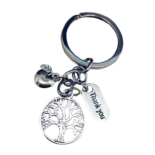 new style ancient silver tree of life apple thank you letter tag keychain creative designer keyring teacher parents thanksgiving gifts, Slivery;golden
new style ancient silver tree of life apple thank you letter tag keychain creative designer keyring teacher parents thanksgiving gifts, Slivery;golden