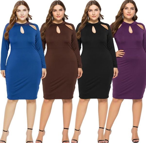 made in china fashion women's wear pure color hollowing out long sleeves buttock europe and america oversize dress casual dresses, Black;gray
made in china fashion women's wear pure color hollowing out long sleeves buttock europe and america oversize dress casual dresses, Black;gray
