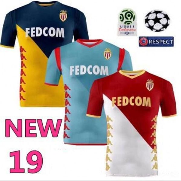 2019 2020 AS Monaco Soccer Jerseys 9 FALCAO 10 JOVETIC 17 GOLOVIN 44 FABREGAS Custom 19 20 Home Away Third Football Shirt Uniform
2019 2020 AS Monaco Soccer Jerseys 9 FALCAO 10 JOVETIC 17 GOLOVIN 44 FABREGAS Custom 19 20 Home Away Third Football Shirt Uniform
