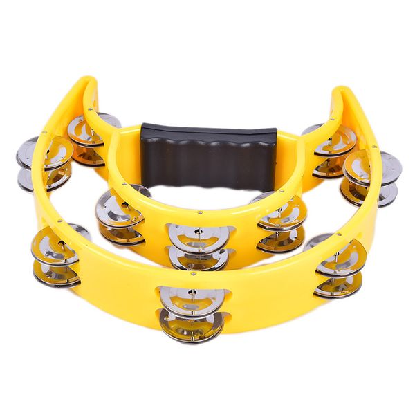 double half moon music tambourine percussion tamborine drum durable metal jingles percussion instruments
double half moon music tambourine percussion tamborine drum durable metal jingles percussion instruments