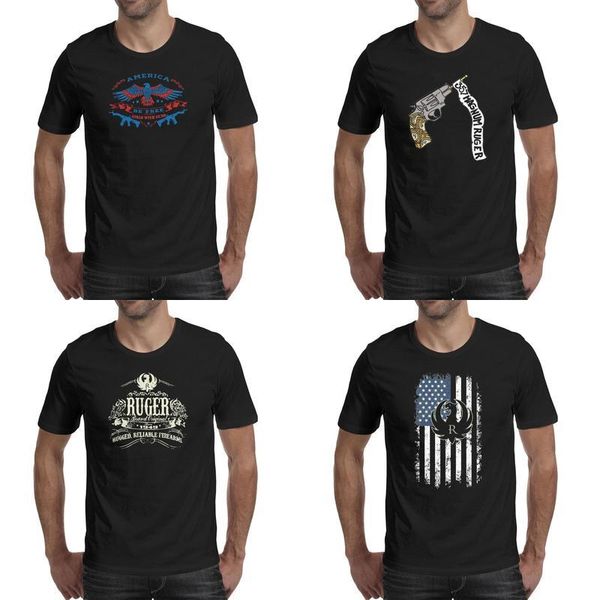 mens ruger america be irls with guns fashion t shirt design band cotton shirts novelty short sleeve tees 357 magnum gun 1949 logo, White;black
mens ruger america be irls with guns fashion t shirt design band cotton shirts novelty short sleeve tees 357 magnum gun 1949 logo, White;black