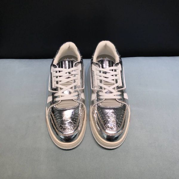 luxury design shoes triple plate-fome red bottoms genuine leather fashion comfortable silver men/women shoes ing, Black
luxury design shoes triple plate-fome red bottoms genuine leather fashion comfortable silver men/women shoes ing, Black