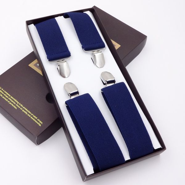 3.5cm width men's suspender adjustable elastic x back 4 clips on pants braces for men and women, Black;white
3.5cm width men's suspender adjustable elastic x back 4 clips on pants braces for men and women, Black;white