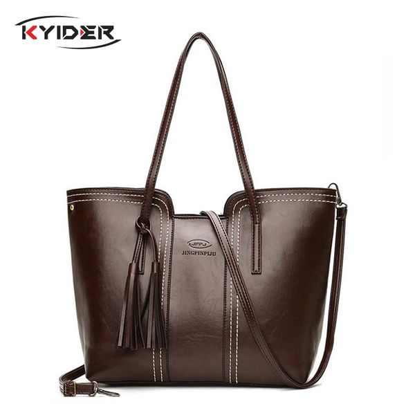 women pu leather handbags large capacity tassel tote bags female vintage bag for women shoulder bag bolsos mujer de marca famosa
women pu leather handbags large capacity tassel tote bags female vintage bag for women shoulder bag bolsos mujer de marca famosa