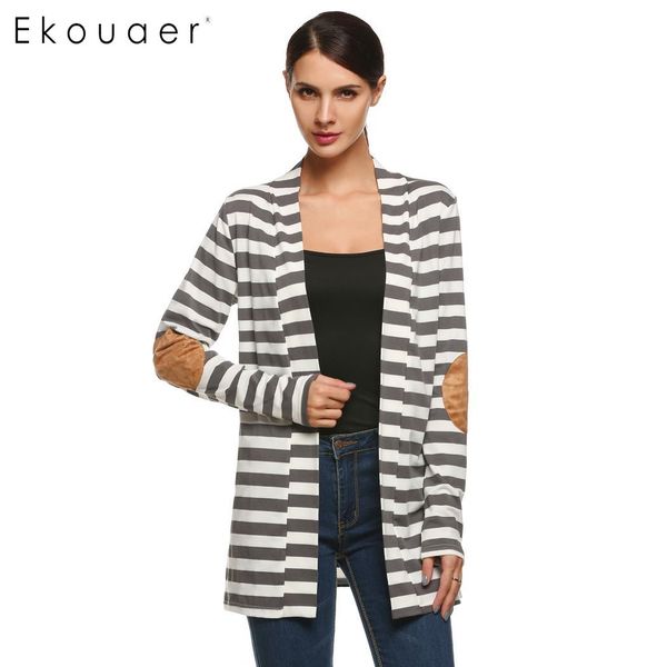 ekouaer women front open coats long sleeve striped loose casual outwear spring autumn cotton coat, Black
ekouaer women front open coats long sleeve striped loose casual outwear spring autumn cotton coat, Black