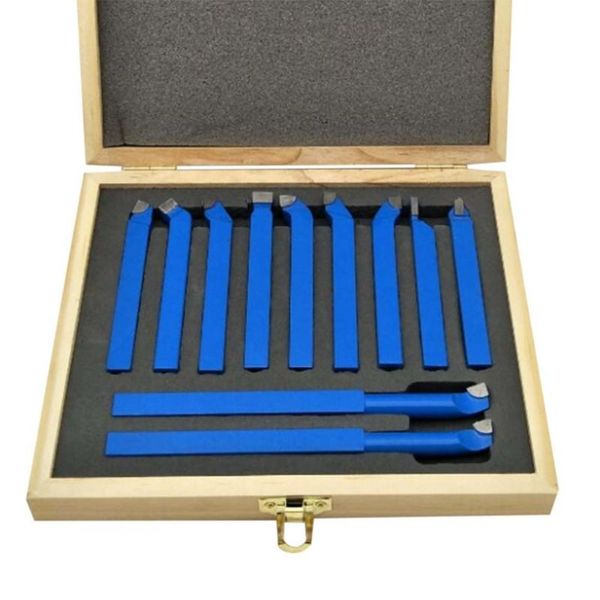 11pcs carbide tip tipped cutter tool bit cutting set for metal lathe tooling welding type lathe bits tungsten carbide tips
11pcs carbide tip tipped cutter tool bit cutting set for metal lathe tooling welding type lathe bits tungsten carbide tips